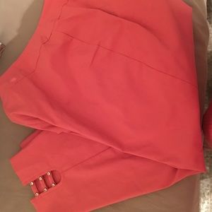 Brand new, Easy care capris, coral color, Macy’s